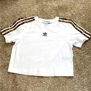 Adidas crop t-shirt